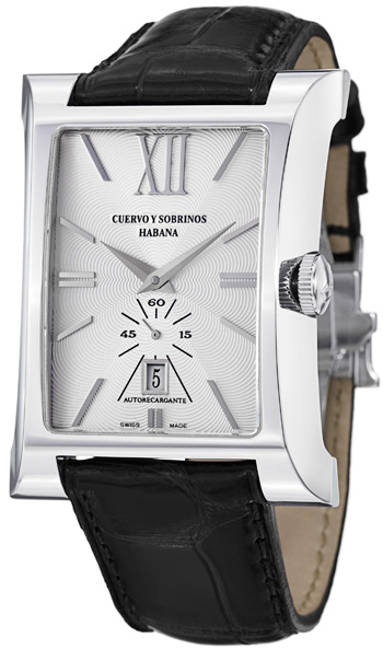 Cuervo Y Sobrinos Esplendidos Small sec.white LE pánske hodinky