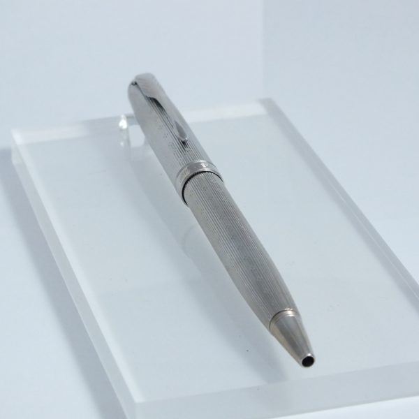 Parker Sonnet 08 Chiselled Silver Lustre - luxusné guľôčkové pero