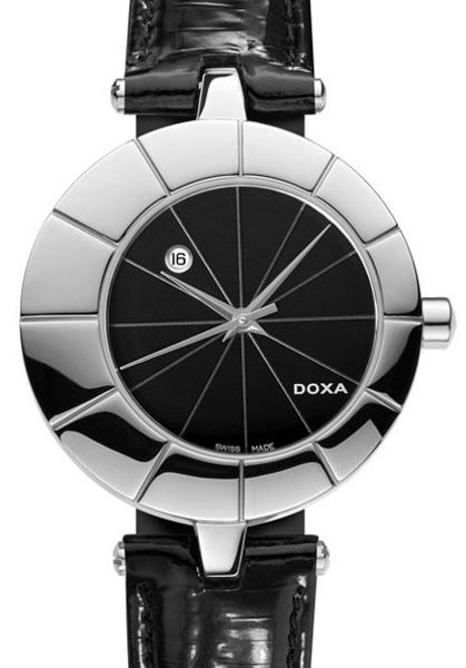 Doxa dámske hodinky black