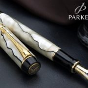 Parker Duofold čierna perla pero