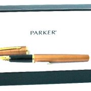 Parker Latitude Shimmery Copper pero a box